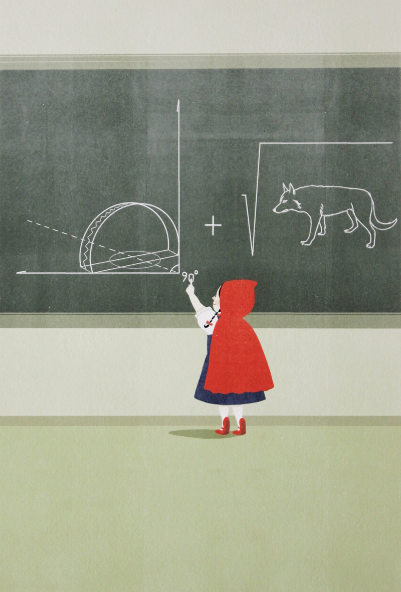 Al lupo al lupo - grafica di Alessandro Gottardo aka Shout