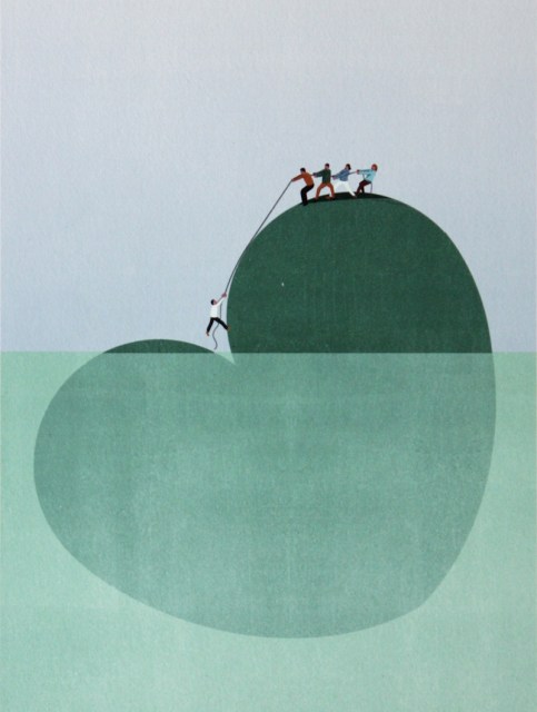 L'isola verde - grafica di Alessandro Gottardo aka Shout