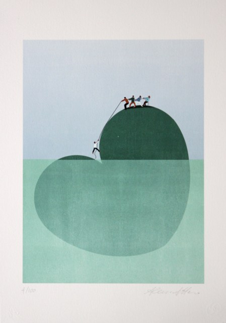 L'isola verde - grafica di Alessandro Gottardo aka Shout