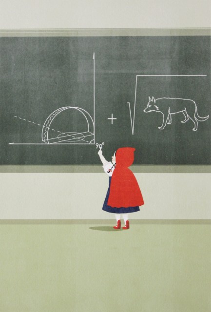 Al lupo al lupo - grafica di Alessandro Gottardo aka Shout