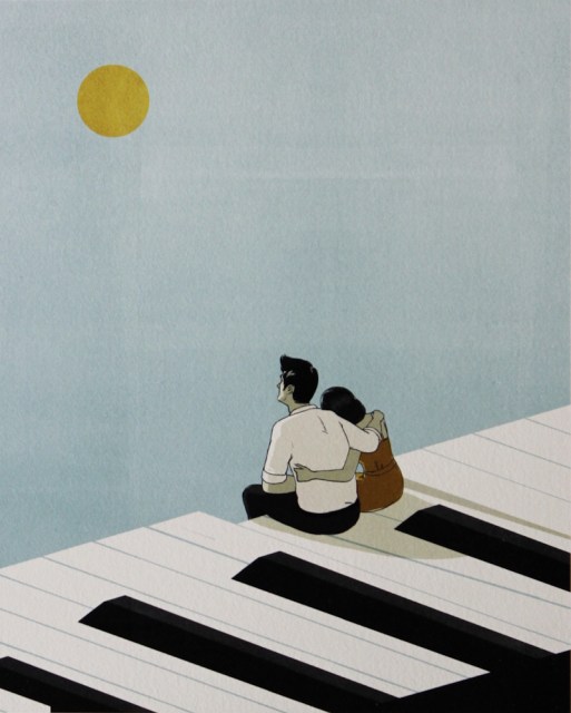 La musica del cuore - grafica di Alessandro Gottardo aka Shout