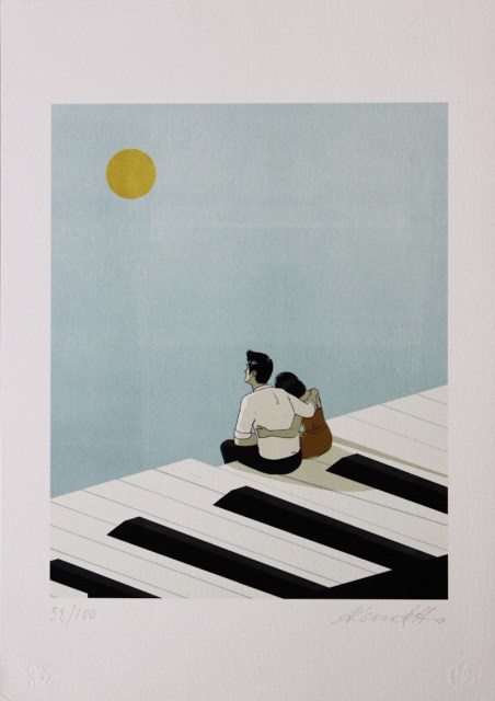 La musica del cuore - grafica di Alessandro Gottardo aka Shout