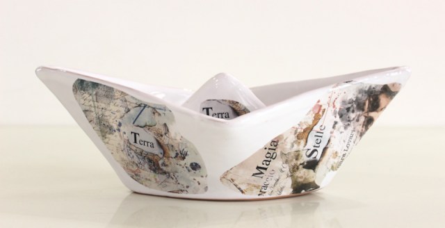 Barca (vista 5) - scultura di Sara Lovari 