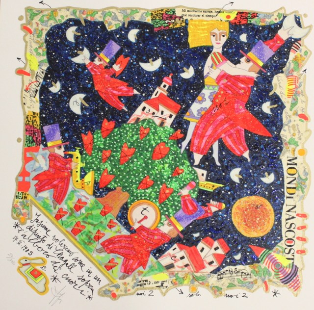 Insieme voleremo come in un dipinto di Chagall sopra l'albero dei cuori