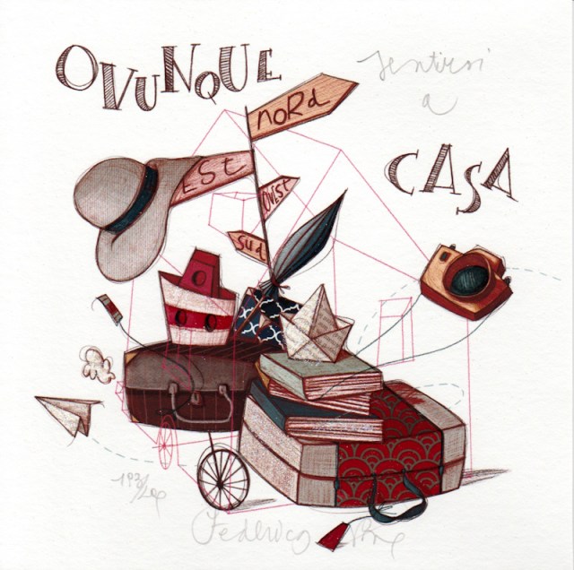Ovunque sentirsi a casa - grafica di Federica Porro