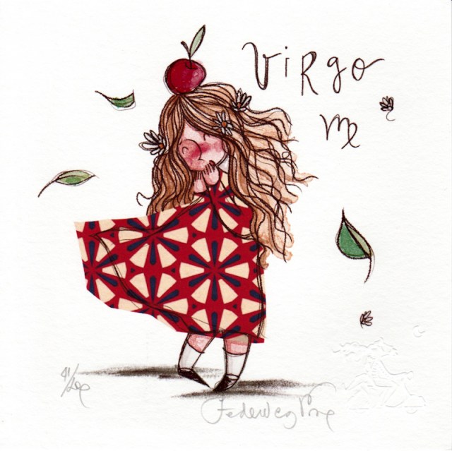 Virgo (lei) - grafica di Federica Porro