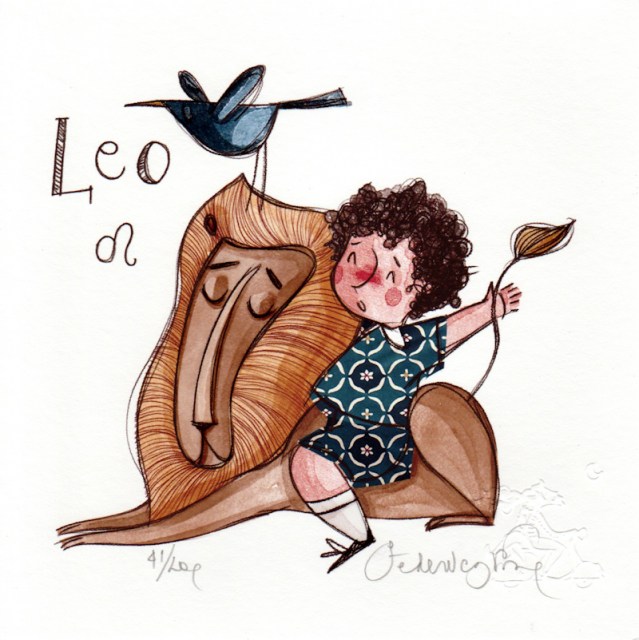 Leo (lui) - grafica di Federica Porro
