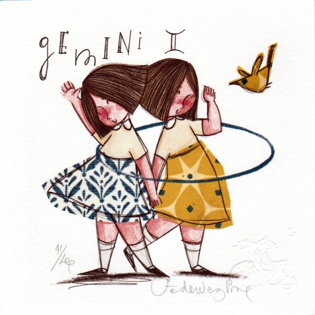 Gemini (lei) - grafica di Federica Porro