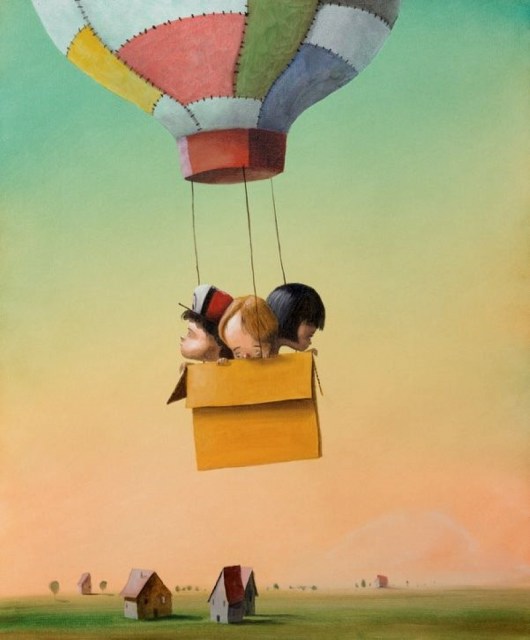 Volo libero - fine art giclée di Diego Santini