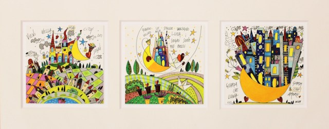 Le favole hanno i colori più belli - trittico di Wallas