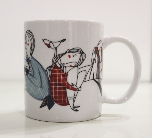 Accanto è un posto per pochi (lato 1) - Mug di Federica Porro
