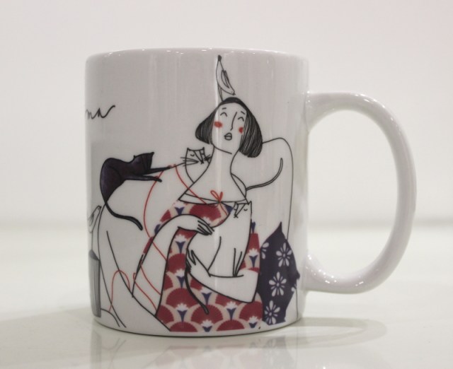 L'Amicizia profuma di carezze e risuona di fusa (lato 1) - Mug di Federica Porro