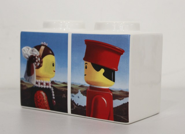 Lego in ceramica di Stefano Bolcato (prospettiva)