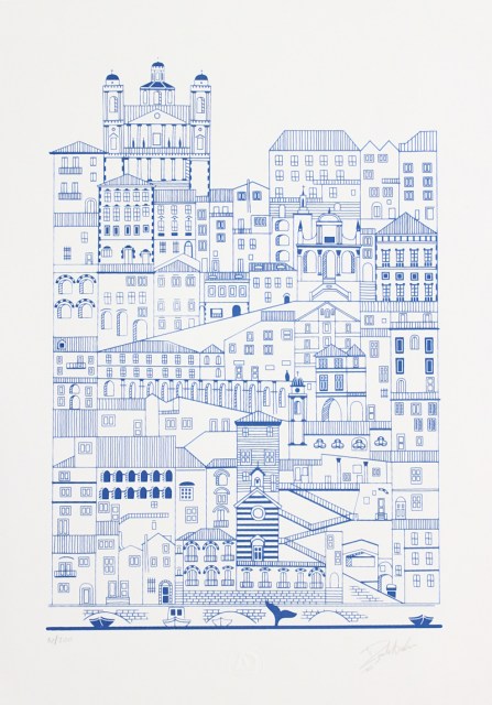 Le città dell'arte | Porto Maurizio - grafica di Davide Andracco