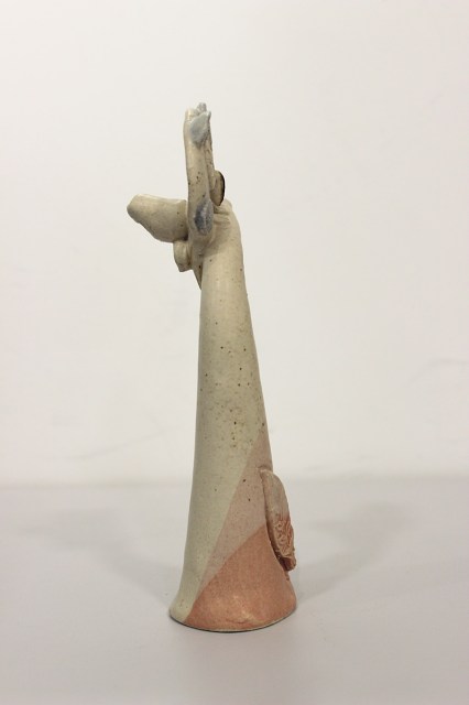 Ramo con civetta (lato 1) - scultura di Riccardo Biavati e la Bottega delle Stelle