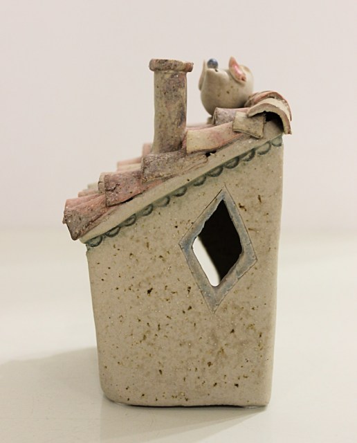 Casa abitata (lato 2) - scultura di Riccardo Biavati e la Bottega delle Stelle