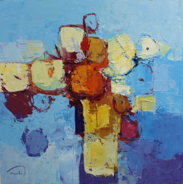 Abstract - dipinto di Tomàs Martinez Sunyol