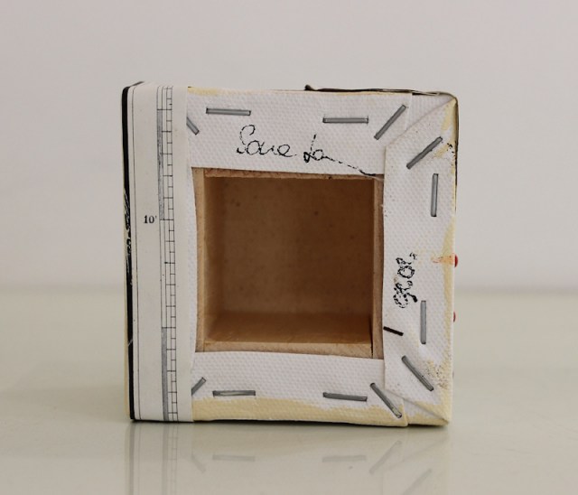 Cubo (vista 4) - opera di Sara Lovari