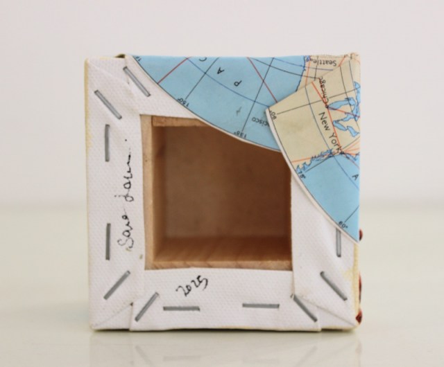 Cubo (vista 4) - opera di Sara Lovari