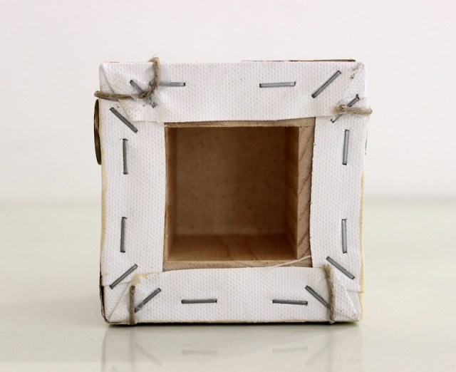 Cubo (vista 5) - opera di Sara Lovari