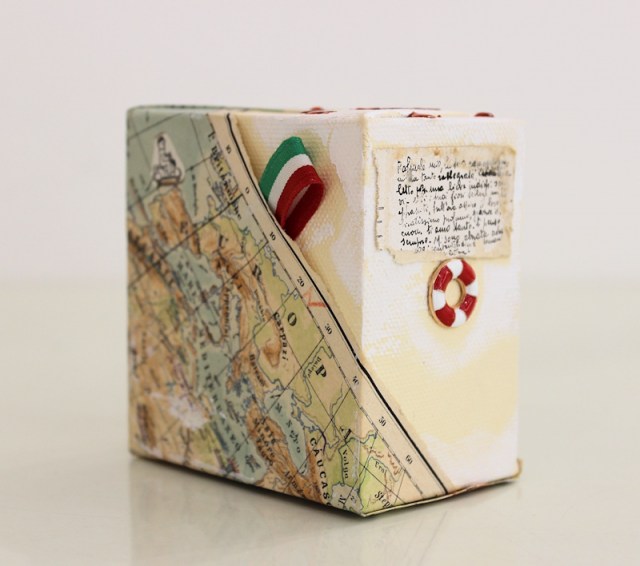 Cubo (vista 3) - opera di Sara Lovari