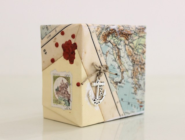 Cubo (vista 1) - opera di Sara Lovari