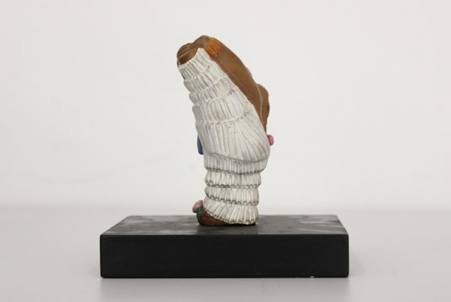 Ballerina di Can Can - scultura di Vincent Maillard (lato 3)