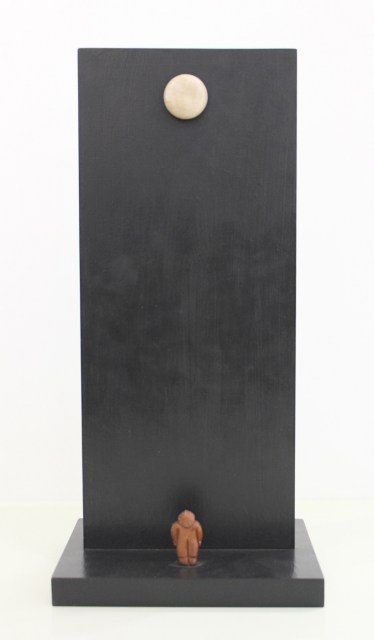 Il giorno e la notte - scultura di Vincent Maillard (lato 3)