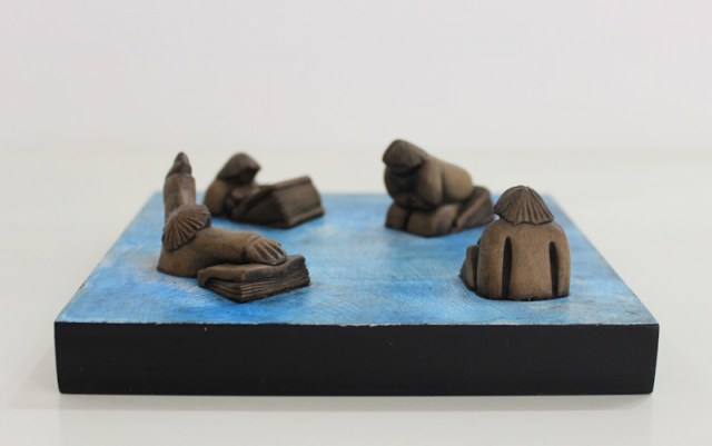 Naufragio - scultura di Vincent Maillard (lato 2)