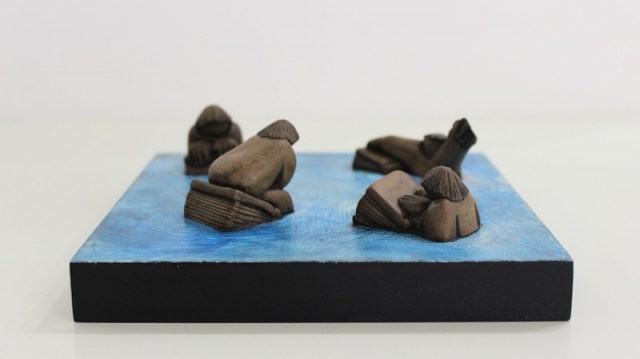 Naufragio - scultura di Vincent Maillard (lato 4)