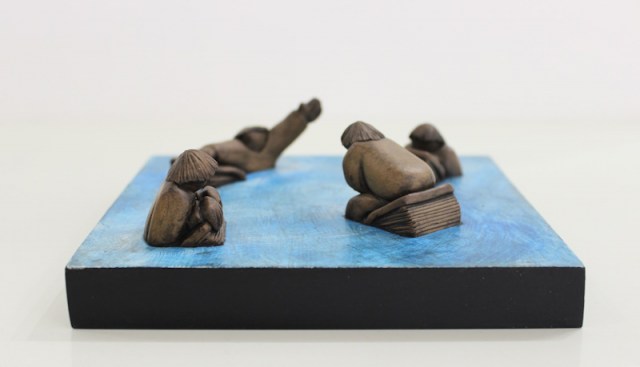 Naufragio - scultura di Vincent Maillard (lato 3)