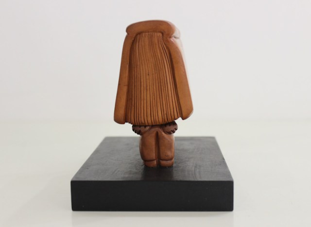 Gli inseparabili - scultura di Vincent Maillard (lato 3)