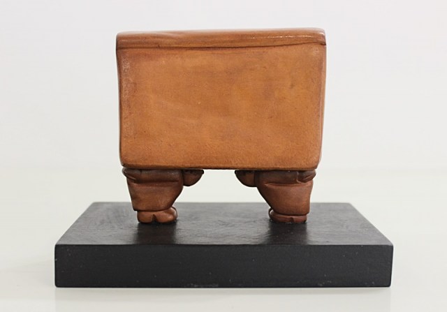 Gli inseparabili - scultura di Vincent Maillard (lato 6)