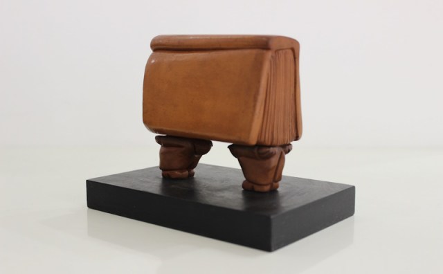 Gli inseparabili - scultura di Vincent Maillard (lato 4)