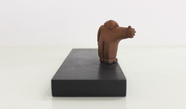 Autostop - scultura di Vincent Maillard (lato 3)