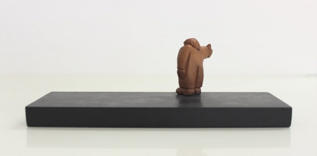 Autostop - scultura di Vincent Maillard (lato 4)