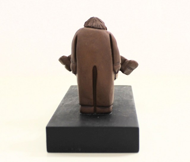Carriola - scultura di Vincent Maillard (lato 3)