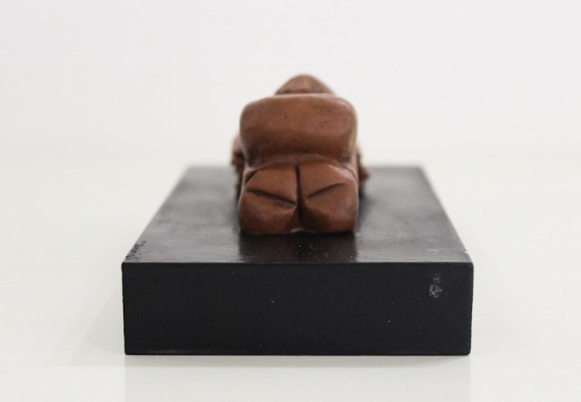 Persona che legge - scultura di Vincent Maillard (lato 5)