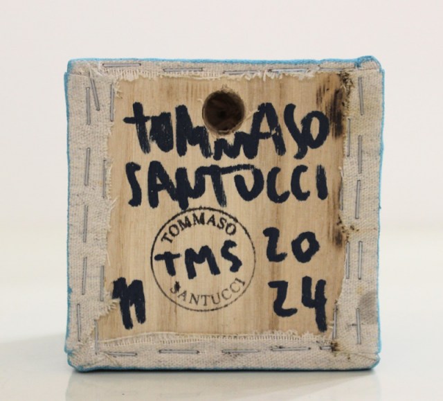 Ciao, mai, vai - dipinto di Tommaso Santucci (retro)